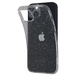 Telefontok iPhone 14 Plus - Spigen Liquid Crystal Glitter TPU átlátszó tok-2