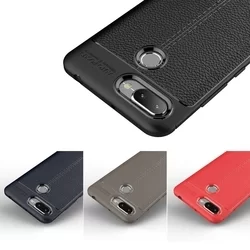 Telefontok Xiaomi Redmi 6 - Licsi Mintás szilikon tok fekete-4