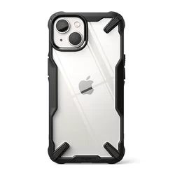 Telefontok iPhone 14 - Ringke Fusion X Design fekete ütésálló hátlap tok-1