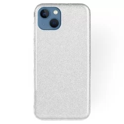 Telefontok iPhone 14 - Ezüst Shiny tok-1