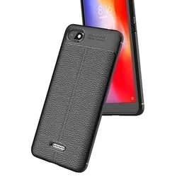 Telefontok Xiaomi Mi A2 Lite / Xiaomi Redmi 6 Pro - Licsi Mintás szilikon tok fekete-3