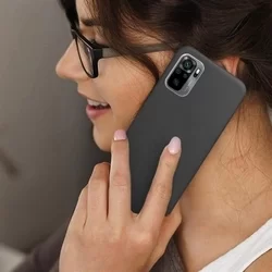 Telefontok Xiaomi Poco M5s - fekete szilikon tok-1