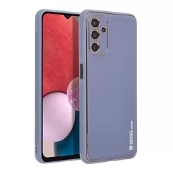 Samsung Galaxy A13 5G Telefontok - Forcell műbőr hátlap tok, kékes-lila-1