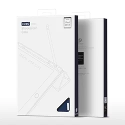 Tablettok iPad Mini 6 2021 - DUX DUCIS DOMO kék smart case ceruza tartóval-5