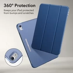 Tablettok iPad 2022 10.9 (iPad 10) - ESR TRIFOLD kék smart case -2