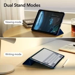 Tablettok iPad 2022 10.9 (iPad 10) - ESR TRIFOLD kék smart case -4