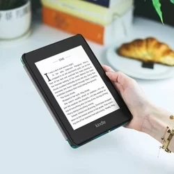 Amazon Kindle Paperwhite V / 5 / SIGNATURE EDITION (2021) - E-könyv/E-book olvasó tok, magnólia mintás-2
