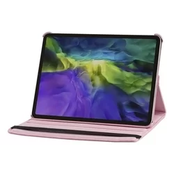 Tablettok iPad Pro 11 (2022) - pink fordítható műbőr tok-2