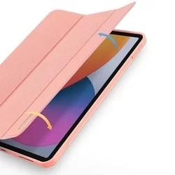 Tablettok iPad Pro 12.9 2020 (4. gen) -Dux Ducis Domo pink tablet tok ceruza tartóval-3