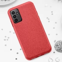 Samsung Galaxy A04s (A047) Telefontok - Piros Shiny tok-2