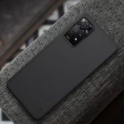 Xiaomi Redmi Note 11 Pro / Note 11 Pro 5G Telefontok - Nillkin Super Frosted fekete hátlaptok-8
