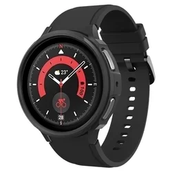Samsung Galaxy Watch 5 Pro (45 mm) - SPIGEN LIQUID AIR fekete szilikon védőtok-3