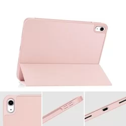 Tablettok iPad 2022 10.9 (iPad 10) - pink smart case, ceruza tartóval-2