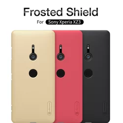 Telefontok Sony Xperia XZ3 - Nillkin Super Frosted piros hátlap-1