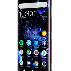Telefontok Sony Xperia XZ3 - Nillkin Super Frosted piros hátlap-2