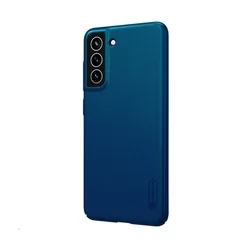 Telefontok Samsung Galaxy S21 FE - Nillkin Super Frosted kék tok-2