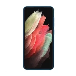 Telefontok Samsung Galaxy S21 FE - Nillkin Super Frosted kék tok-1