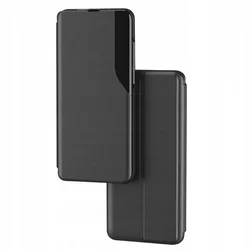 Telefontok Xiaomi 12T - Smart View fekete könyvtok-1