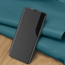 Telefontok Xiaomi 12T - Smart View fekete könyvtok-2