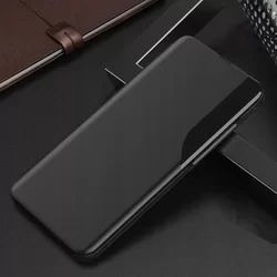 Telefontok Xiaomi 12T - Smart View fekete könyvtok-3
