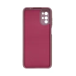 Telefontok Motorola Moto G22 - Metalic - pink szilikon hátlap tok-1