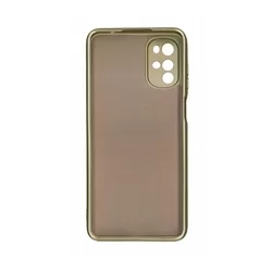 Telefontok Motorola Moto G22 - Metalic - arany szilikon hátlap tok-1