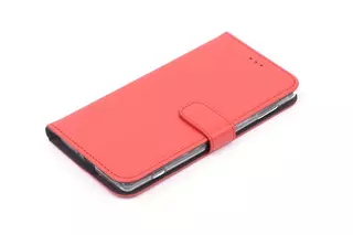 Telefontok Nokia 6 (2017) - Piros könyvtok (8719273275481)