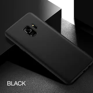Telefontok Samsung Galaxy J4 Plus J405 - fekete szilikon tok