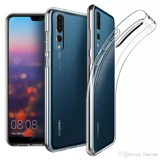 Telefontok Huawei Y6 (2019) - Eredeti Huawei átlátszó szilikon tok