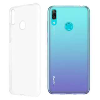 Telefontok Huawei Y7 2019 - Eredeti Huawei átlátszó szilikon tok 
