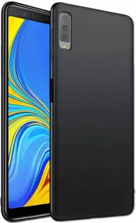 Telefontok Samsung Galaxy M30 - fekete szilikon tok