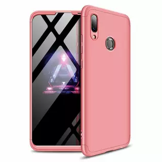 Telefontok Huawei Y7 2019 / Y7 PRIME 2019 - hátlap GKK Protection 3in1 - pink