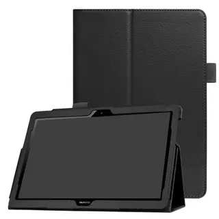 Tablettok Lenovo Tab4 10.0 (10 col) - fekete notesz műbőr tablet tok