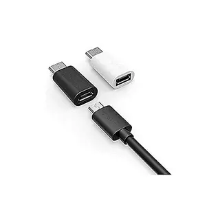Adapter: Micro USB - TYPE-C fekete adapter