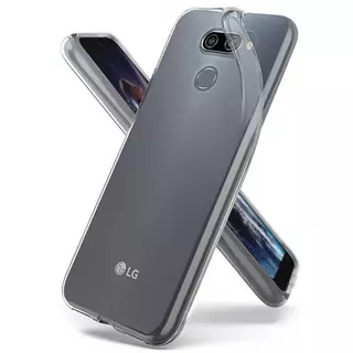Telefontok LG K50 / LG Q60 - átlátszó szilikon tok