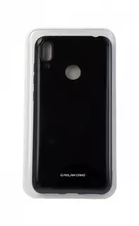 Telefontok Huawei Y7 2019 - Molan Cano Jelly fekete tok