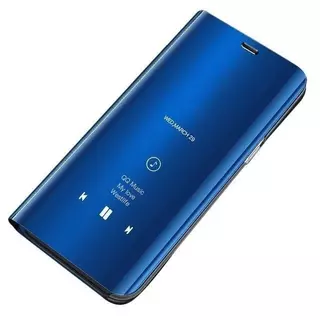 Telefontok Huawei Y5 2019 / Honor 8S - kék Clear View Tok