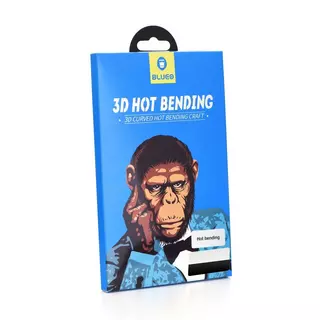 Üvegfólia Samsung Galaxy NOTE 10 - fekete 3D Mr. Monkey GLASS üvegfólia