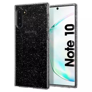 Telefontok Samsung Galaxy Note 10 - Spigen Liquid Crystal Glitter TPU átlátszó tok