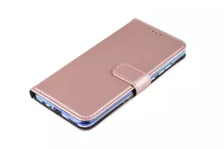 Telefontok Huawei P Smart+ 2019 (P Smart plus 2019) - kinyitható tok - rose gold