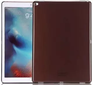 Tablettok iPad PRO 10.5 (2017) - átlátszó fekete szilikon tablet tok
