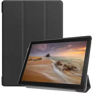 Tablettok Lenovo Tab E10 (10,1 coll) - fekete Tri Fold tablet tok