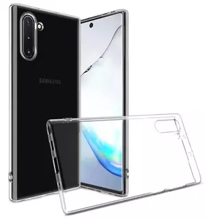 Telefontok Samsung Galaxy NOTE 10 - átlátszó Plexi Outline tok