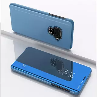 Telefontok Huawei Mate 30 Lite - kék Clear View Tok