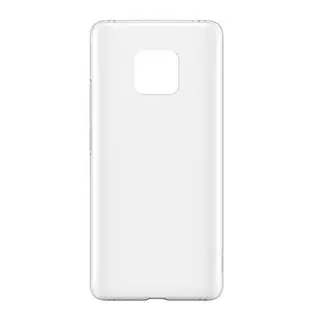 Telefontok Huawei Mate 20 PRO - fehér matt, áttetsző szilikon tok