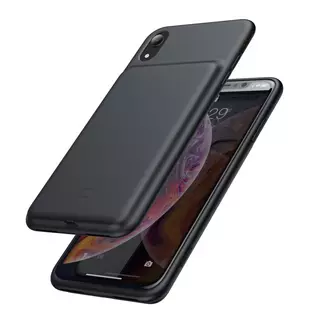Telefontok iPhone XR - hátsó akkumulátoros tok 3900mAh Baseus Power Case - fekete