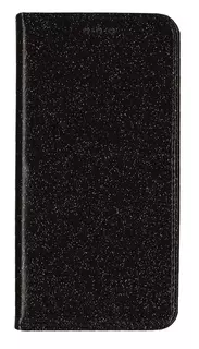 Telefontok iPhone 11 PRO - fekete Shiny mágneses szilikon keretes könyvtok