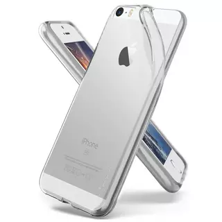 Telefontok iPhone 5/5S/SE - átlátszó szilikon tok