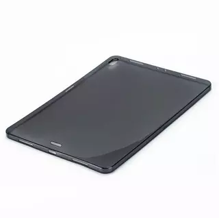 Tablettok iPad Pro 11 (2018) - fekete áttetsző szilikon tablet tok