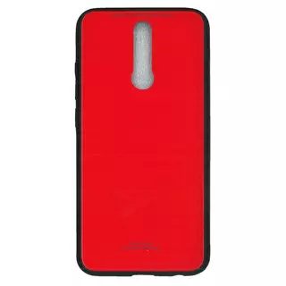 Telefontok Xiaomi Redmi 8 - Forcell piros üveg hátlaptok